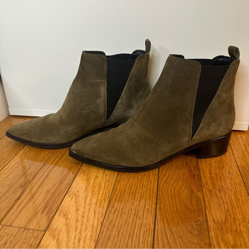 Marc Fisher Yale Pointy Toe Bootie With Metal Det… - image 5